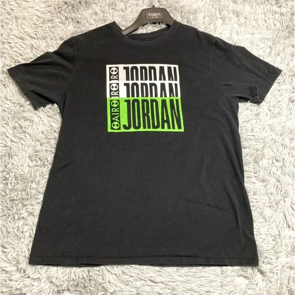 Nike Air Jordan Shirt Adult Large Jordan Retro 3 Tinker Shoes Blueprint See Size
